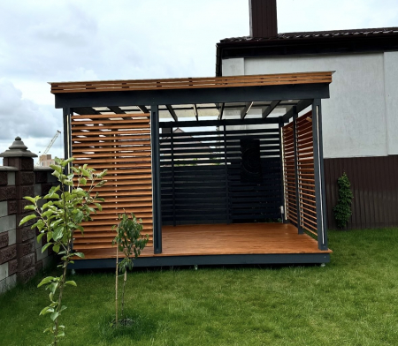 Feronerie cu glisiere aluminiu pentru lamele orientabile [10]
