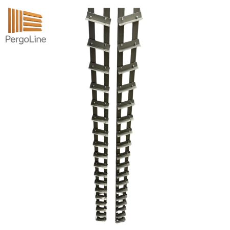 Feronerie cu glisiere aluminiu pentru lamele orientabile [12]