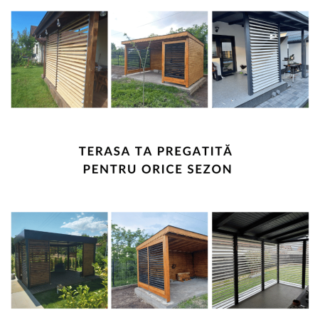 Feronerie glisiere din aluminiu pentru lamele orientabile [25]