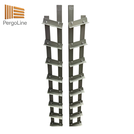 Feronerie glisiere din aluminiu pentru lamele orientabile [18]