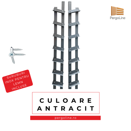 Glisiere din aluminiu - Feronerie cu glisiere aluminiu pentru lamele orientabile