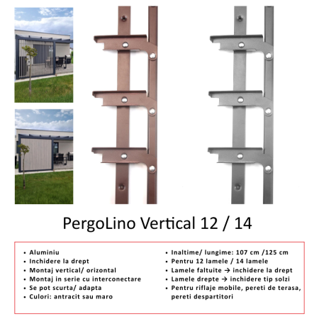 Lamele aluminiu pentru glisiere cu inchidere perfecta la drept [8]