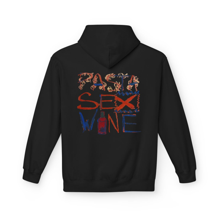 Hanorac Unisex  Pasta Sex Wine [3]