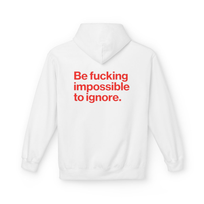Hanorac Unisex  Impossible to ignore [3]