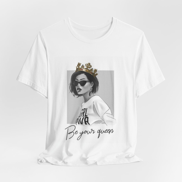 Tricou din bumbac organic personalizat cu imagini print tematica la moda [3]