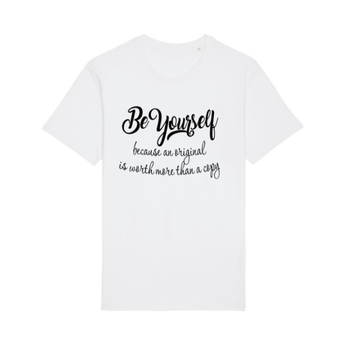 Tricou din bumbac organic personalizat cu imagini print tematica la moda [2]