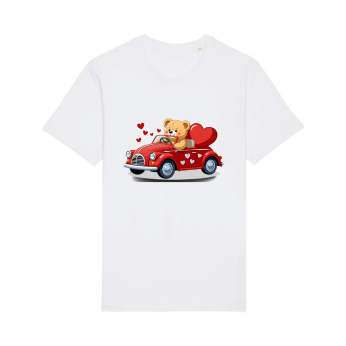 Tricou din bumbac organic personalizat cu imagini print tematica la moda [2]