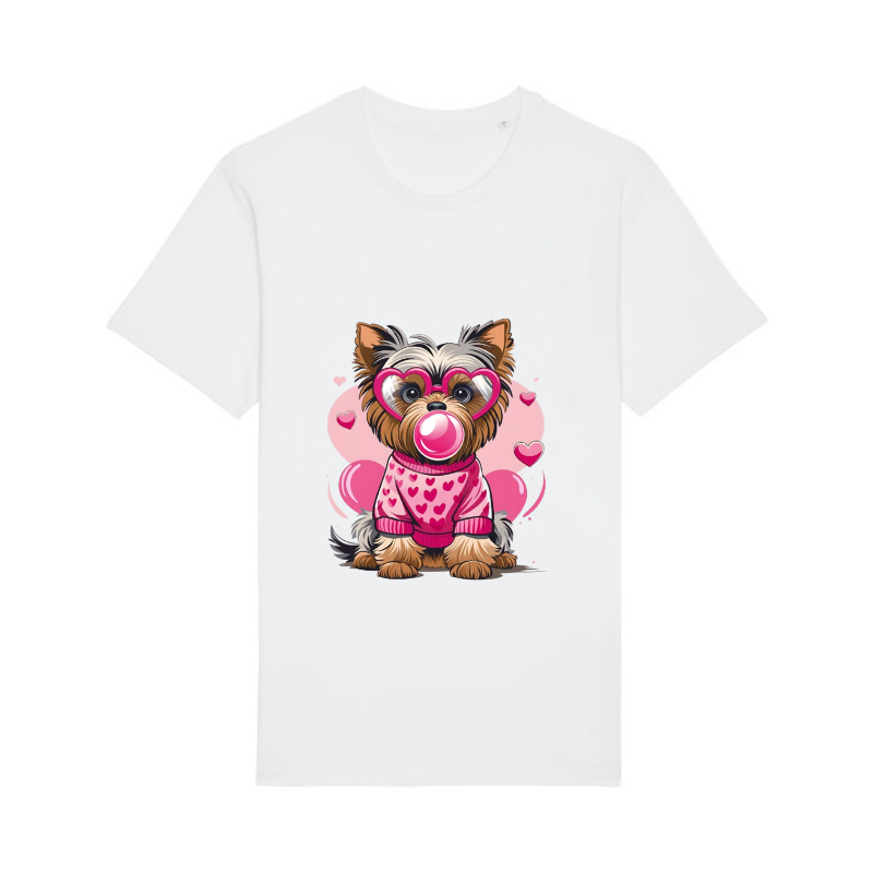 Tricou din bumbac organic personalizat cu imagini print tematica la moda [2]