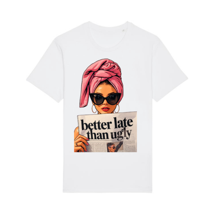 Tricou din bumbac organic personalizat cu imagini print tematica la moda [2]