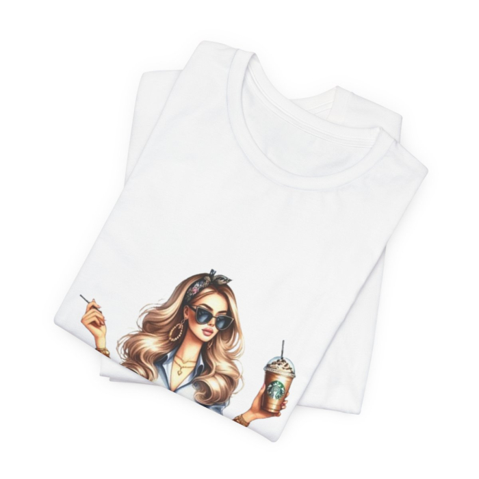 Tricou din bumbac organic personalizat cu imagini print tematica la moda [5]