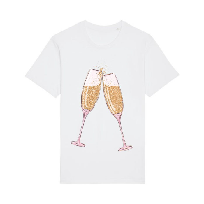 Tricou din bumbac organic personalizat cu imagini print tematica la moda [2]