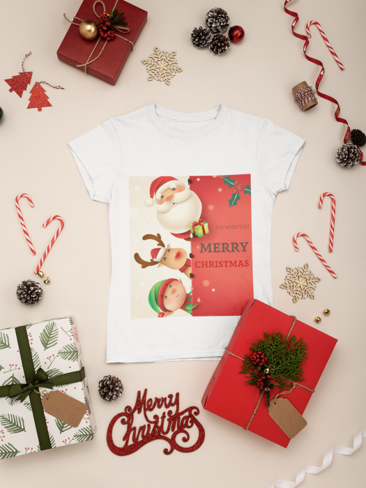 TRICOU DIN BUMBAC ORGANIC CHRISTMAS TEAM [1]