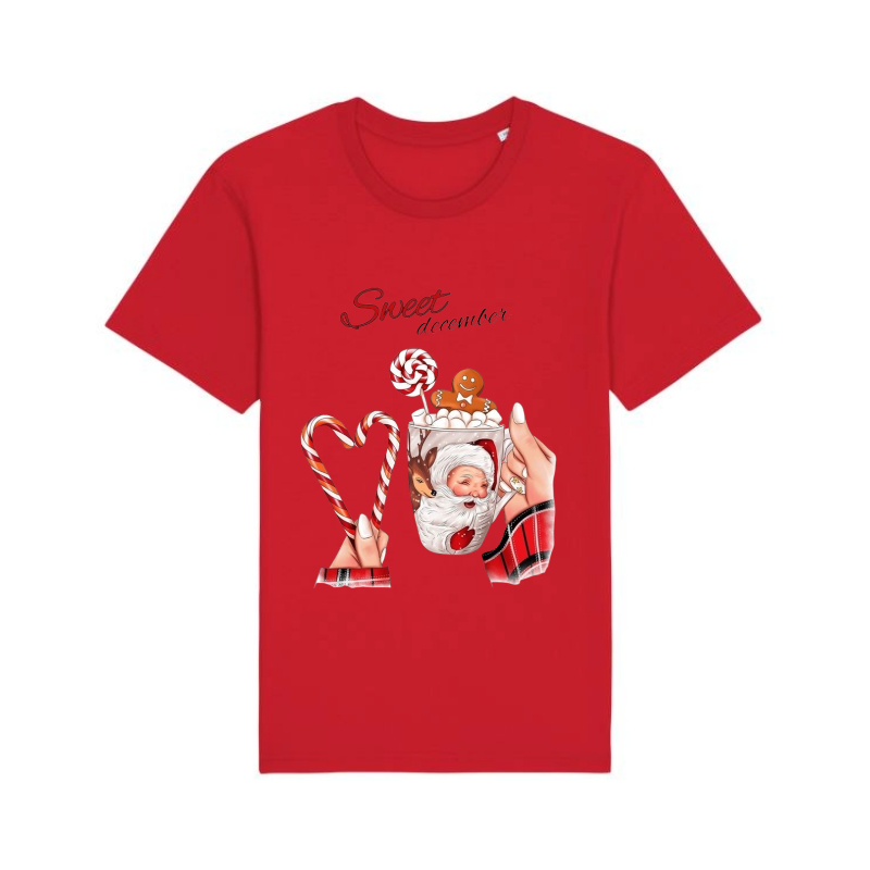 TRICOU DIN BUMBAC ORGANIC SWEET DECEMBER [1]