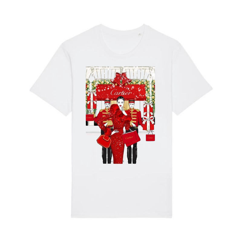 TRICOU DIN BUMBAC ORGANIC CHRISTMAS IN CARTIER [2]
