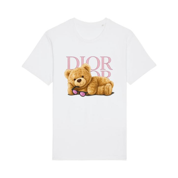 Tricou din bumbac organic personalizat cu imagini print tematica la moda [2]