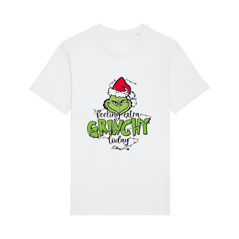 Tricou din bumbac organic personalizat cu imagini print tematica moda de Craciun. [2]