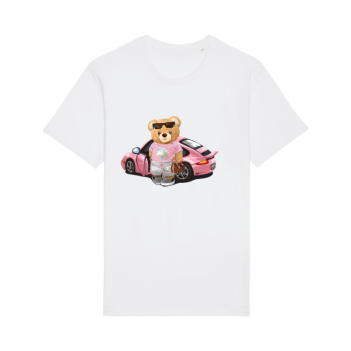 Tricou din bumbac organic personalizat cu imagini print tematica la moda [2]