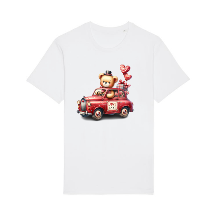 Tricou din bumbac organic personalizat cu imagini print tematica la moda [2]