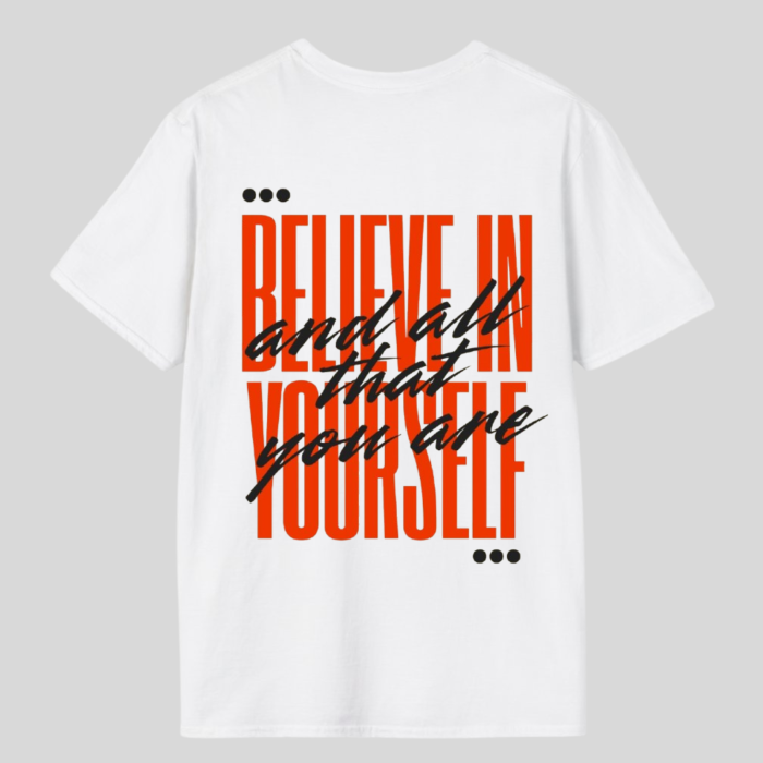 Tricou Unisex Din Bumbac 100% Believe in yourself [2]
