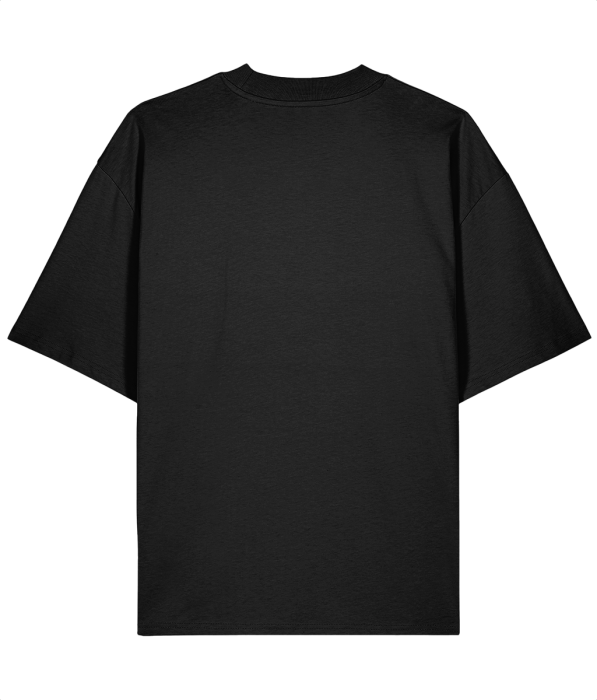 Tricou  oversized din bumbac organic Better late than ugly [5]