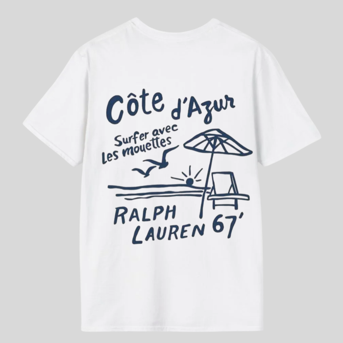 Tricou Unisex Din Bumbac 100% Cote d'Azur [2]