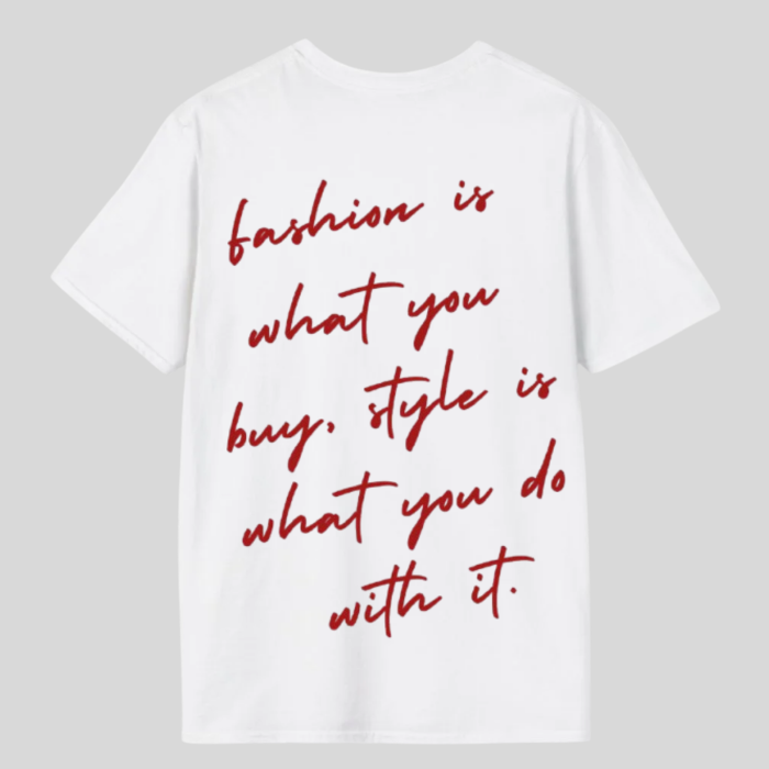 Tricou oversized  din bumbac organic Fashion and style [2]