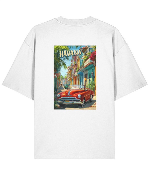 Tricou oversized din bumbac organic Havana [4]