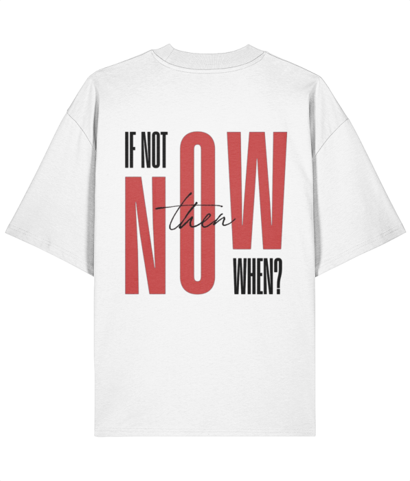 Tricou oversized  din bumbac organic If not now when [4]