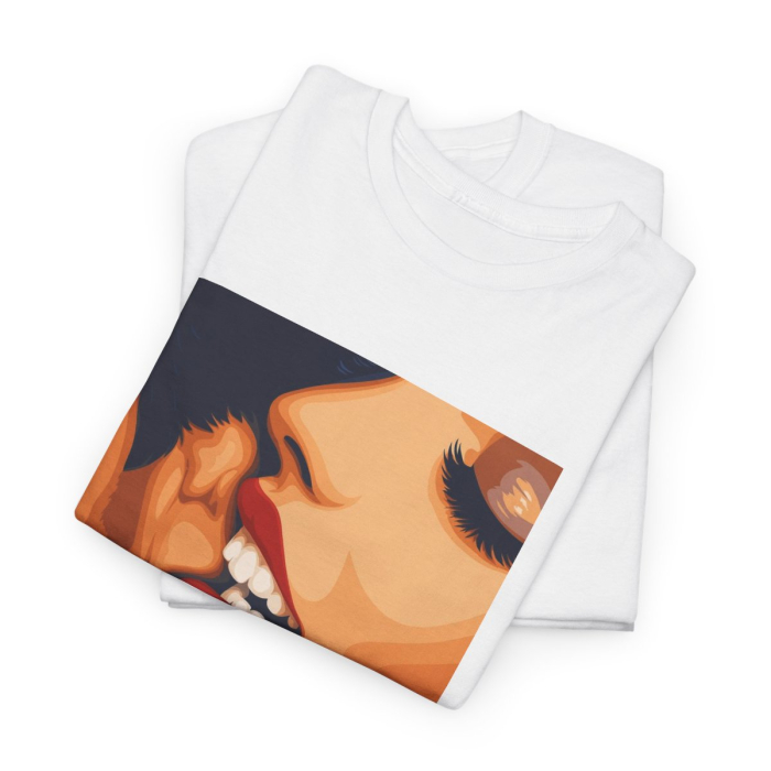 Tricou din bumbac organic personalizat cu imagini print tematica la moda [4]