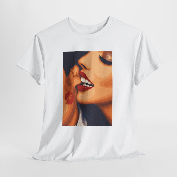 Tricou din bumbac organic personalizat cu imagini print tematica la moda [3]