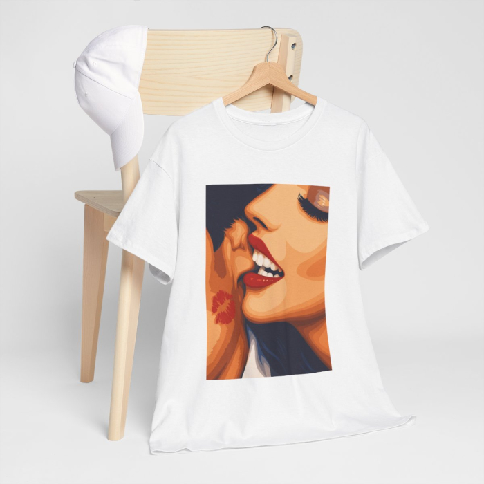 Tricou din bumbac organic personalizat cu imagini print tematica la moda [2]