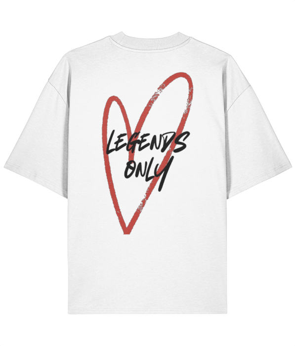 Tricou oversized  din bumbac organic Legends Only [4]