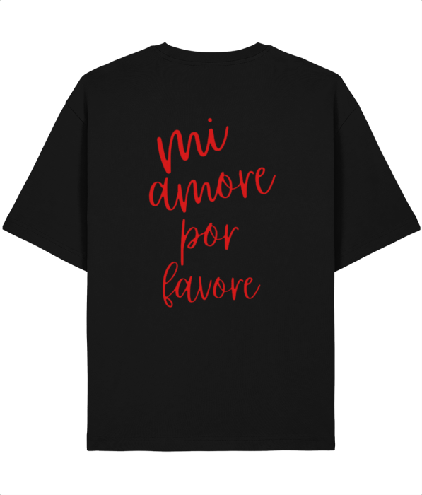 Tricou Unisex  Din Bumbac 100%  Mi amore por favor [4]