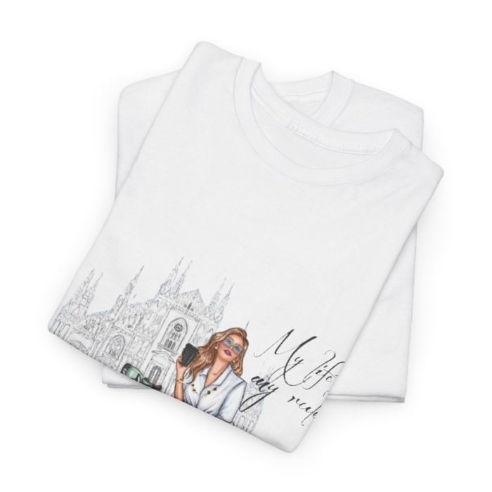 Tricou din bumbac organic personalizat cu imagini print tematica la moda [4]