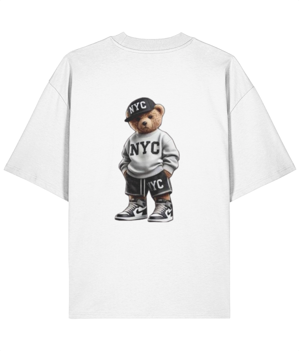 Tricou oversized din bumbac organic NYC [4]
