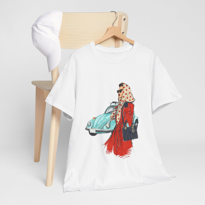 Tricou din bumbac organic personalizat cu imagini print tematica la moda [5]