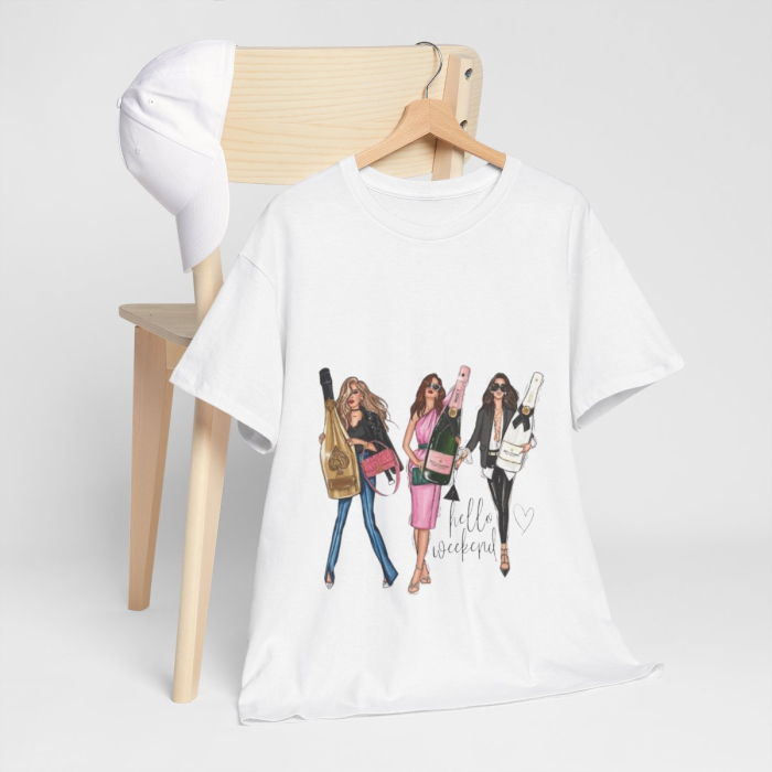 Tricou din bumbac organic personalizat cu imagini print tematica la moda [5]