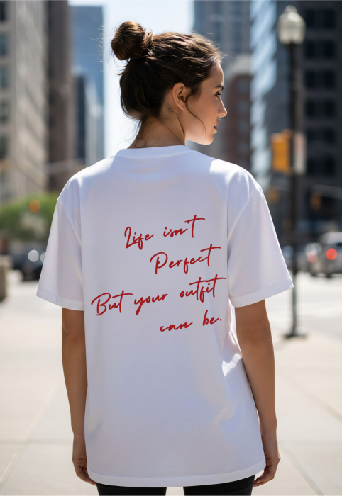 Tricou oversized  din bumbac organic Your outfit [3]
