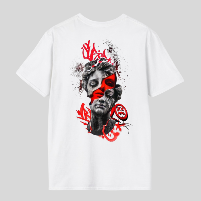 Tricou Unisex Din Bumbac 100% Abstract [2]