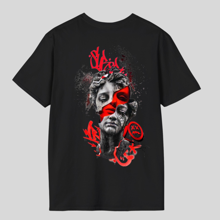 Tricou Unisex Din Bumbac 100% Abstract [5]