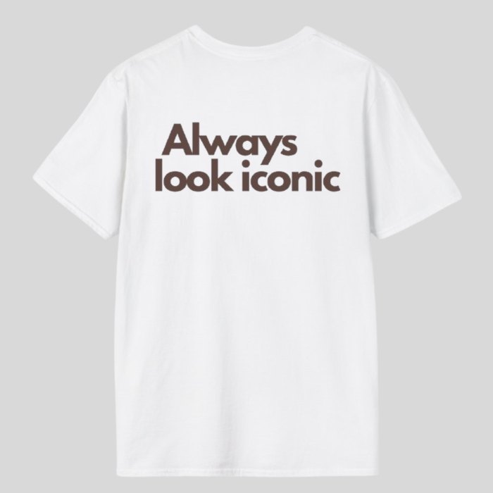 Tricou Unisex  Din Bumbac 100% Always look iconic [2]