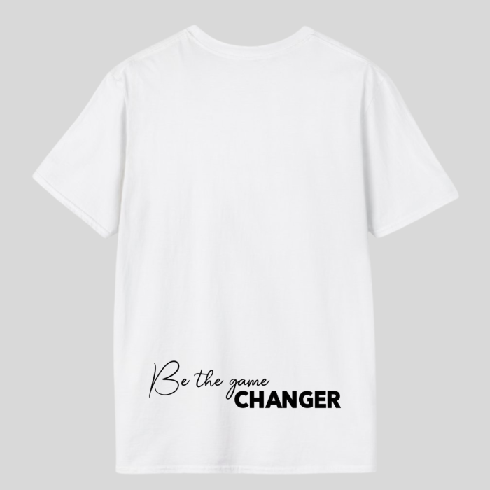 Tricou unisex din bumbac 100% Be the game changer [2]