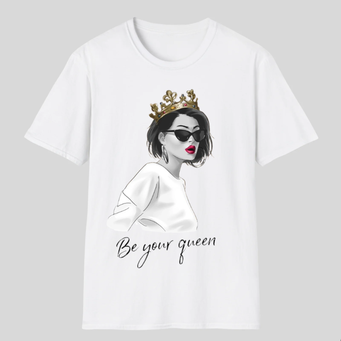 Tricou unisex din bumbac 100% Be your queen [2]