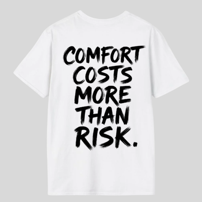 Tricou Unisex  Din Bumbac 100%  Confort cost more than risk [2]