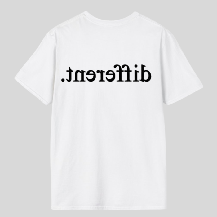 Tricou unisex din bumbac 100% Different [2]