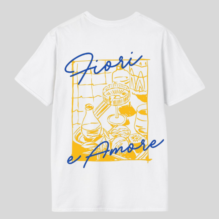 Tricou Unisex Din Bumbac 100%  Fiori e Amore [2]