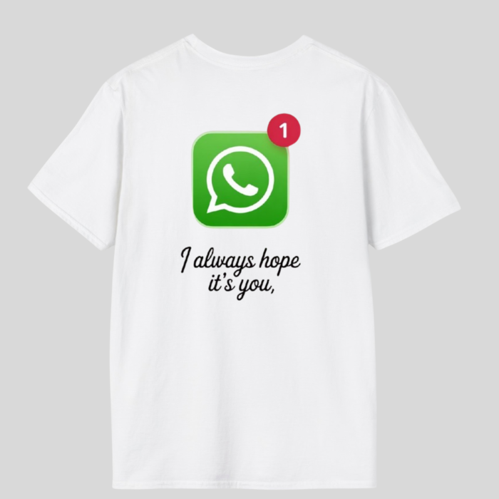 Tricou unisex din bumbac  100%   I always hope [2]
