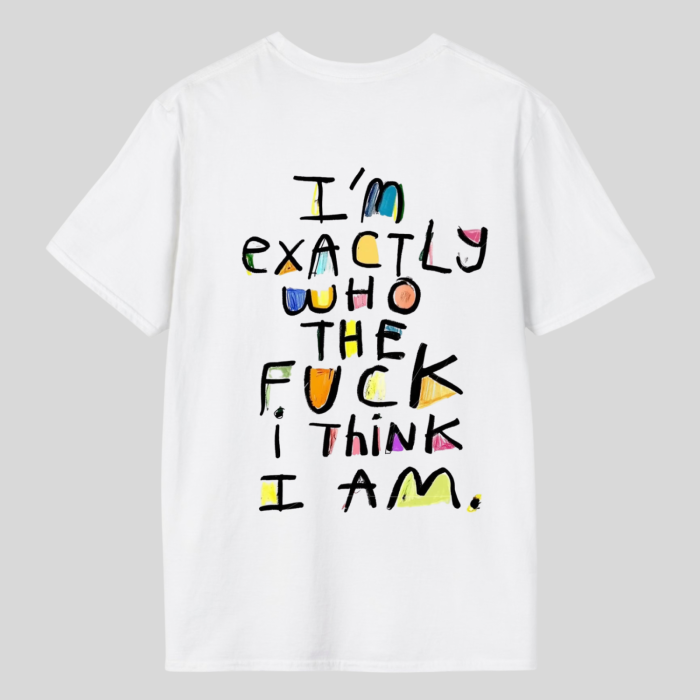 Tricou Unisex Din Bumbac 100% I am exactly who i am [2]