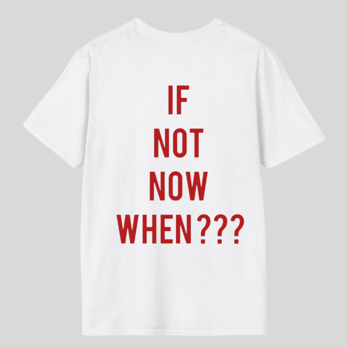 Tricou unisex din bumbac 100% If not now when? [4]