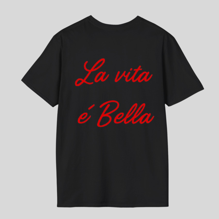 Tricou Unisex Din Bumbac 100% La Vita e Bella [2]